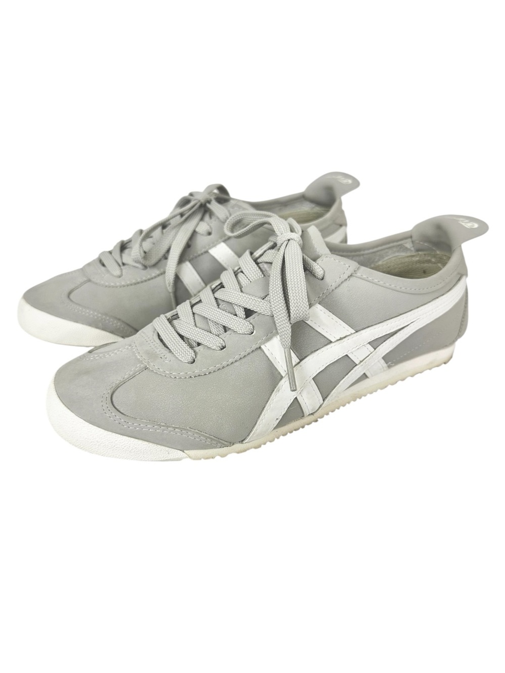 Onitsuka Tiger Sneakers Mexico 66 Gray White Leather Size EU 39 / Unisex 6